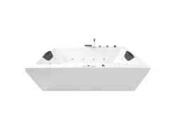 Basera® Indoor Whirlpool Badewanne Naxos Premium 200 x 90 cm