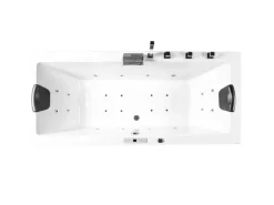 Basera® Indoor Whirlpool Badewanne Naxos Premium 180 x 90 cm