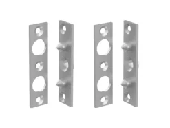 Basi - Bändersicherung - BSA 90 - mit 2 Zapfen - Verzinkt - 90x22 mm - 2ER Set - 9552-0001