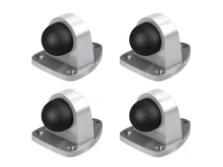 Basi - Boden-Türstopper - SET - 4x TS 22 - Edelstahl Optik - 4X7704-0022