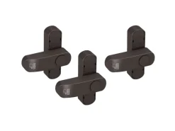Basi - Fenster- und Fenstertürenzusatzsicherung - SET - 3x FS 500 - Braun - Einflügelig - 3x1100-0051