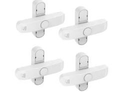 Basi - Fenster- und Fenstertürenzusatzsicherung - SET - 4x FS 500 - Weiß - Doppelflügelig - 4x1100-0060