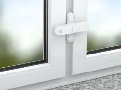 Basi - Fenster- und Fenstertürenzusatzsicherung - SET - 4x FS 500 - Weiß - Doppelflügelig - 4x1100-0060