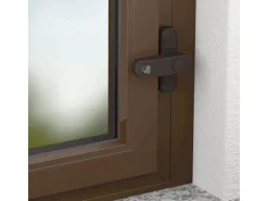Basi - Fenster- und Fenstertürenzusatzsicherung - SET - 4x FS 500 - Braun - Einflügelig - 4x1100-0051