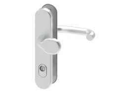 Basi - SB 7500 ES1 ZA - Schutzbeschlag - Alu F1 - Wechsel-Garnitur - 92-10 mm - Türstärke - 50 -70 mm - 7509-0401