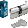 Basi - V50 - Profil-Doppelzylinder - 30/30 mm - Verschiedenschließend - Not- und Gefahrenfunktion