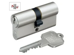 Basi - V50 - Profil-Doppelzylinder - 30/30 mm - Verschiedenschließend - Not- und Gefahrenfunktion