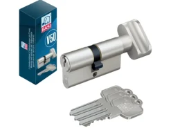 Basi - V50 - Profil-Knaufzylinder - K30/30 mm - Verschiedenschließend