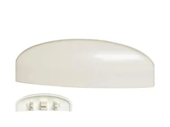 Bauheld Fenster Wasserschlitzkappen 25 bis 30 mm 30 Stück Ral 9016