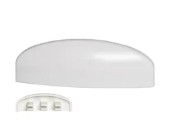 Bauheld Fenster Wasserschlitzkappen 30 bis 35 mm 30 Stück Ral 9003