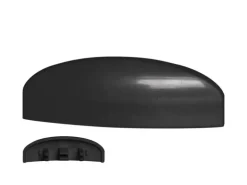 Bauheld Fenster Wasserschlitzkappen 25 bis 30 mm 30 Stück Ral 9005