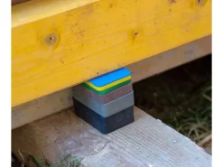 Bauheld Unterlegplatten Kunststoff 60 x 40 x 10 mm 100 Stück