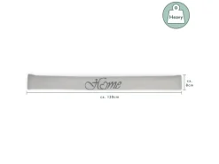 Beautissu Tuuli HO Zugluftstopper 8x120cm Hellgrau