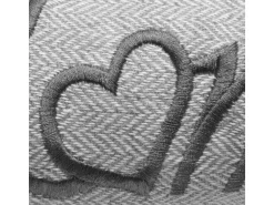 Beautissu Tuuli HO Zugluftstopper 8x120cm Hellgrau