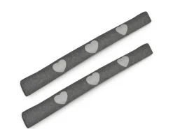 Beautissu Tuuli HR Zugluftstopper 8x100cm Anthrazit 2tlg