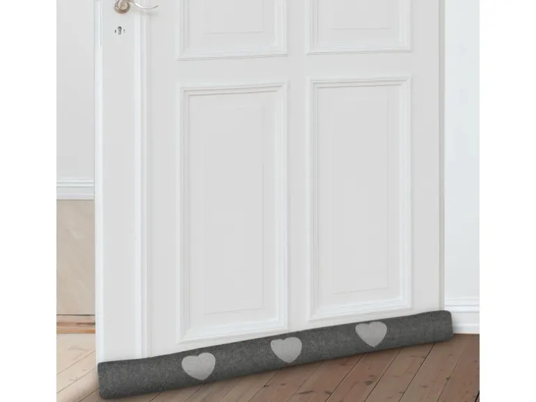 Beautissu Tuuli HR Zugluftstopper 8x100cm Anthrazit 2tlg