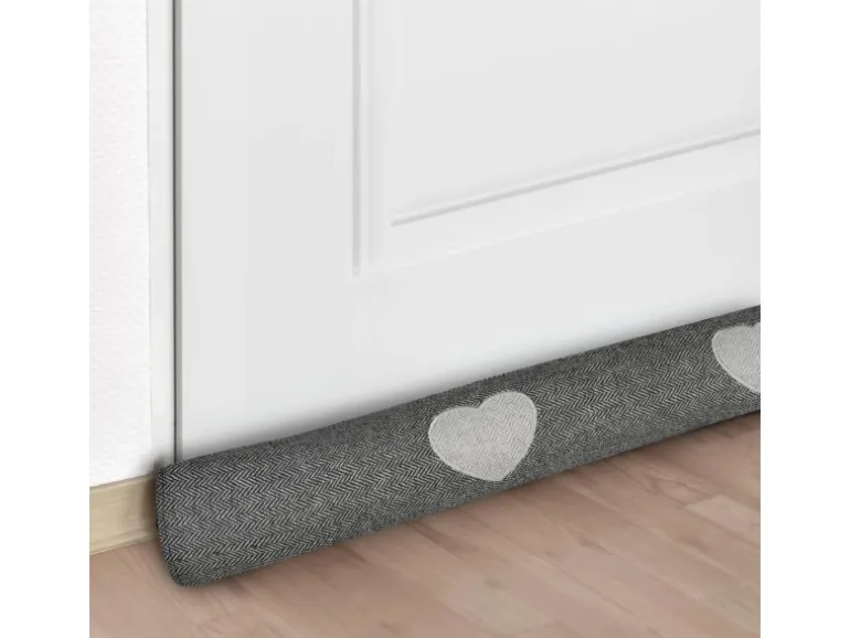 Beautissu Tuuli HR Zugluftstopper 8x100cm Anthrazit 2tlg