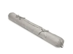 Beautissu Viento Zugluftstopper 10x100cm Hellgrau