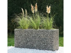 Bellissa Gabionen-Hochbeet Premium Verzinkt 200 cm x 75 cm x 100 cm