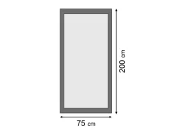 Bellissa Gabionen-Hochbeet Premium Verzinkt 200 cm x 75 cm x 100 cm