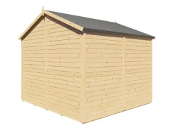 Bertilo Holz-Gartenhaus Osterbek 245 cm x 239 cm Natur FSC®