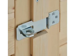 Bertilo Holz-Gartenhaus Osterbek 245 cm x 239 cm Natur FSC®