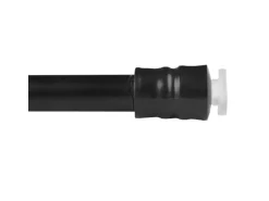 Bestlivings Klemmstange mit Schraubtechnik Schwarz 80 bis 120 cm