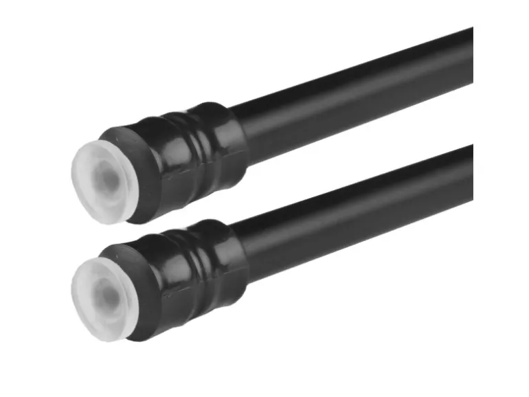 Bestlivings Klemmstangen mit Schraubtechnik Schwarz 60 bis 90 cm 2er Pack