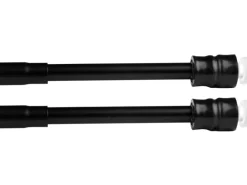 Bestlivings Klemmstangen mit Schraubtechnik Schwarz 60 bis 90 cm 2er Pack
