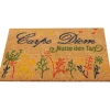 Bestlivings Kokos Fußmatte 40 x 60 cm Carpe Diem Bunt