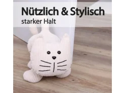 Bestlivings Türstopper Katze 25 x 20 cm Beige