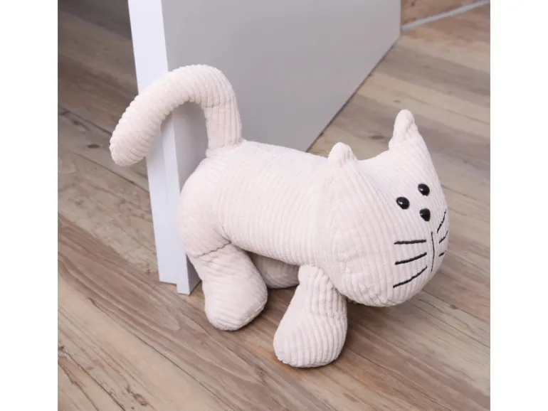 Bestlivings Türstopper Katze 25 x 20 cm Beige