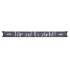 Bestlivings Zugluftstopper Mit Spruch 95 cm x 12 cm Anthrazit Spruch 1