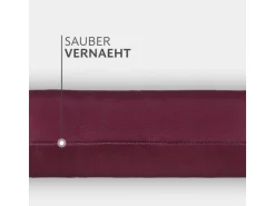 Bestlivings Zugluftstopper Mit Spruch 95 cm x 12 cm Bordeaux Spruch 1