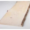 Binderholz Massivholzplatte Weißtanne in Rinde 28 mm x 330 mm x 1000 mm