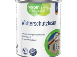 Biopin Wetterschutzlasur Transparent 750 ml