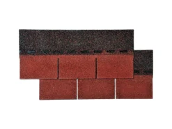 Bitumen-Rechteckschindel Rot 2 m²/ Paket