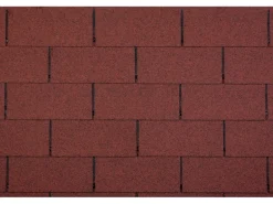 Bitumen-Rechteckschindel Rot 2 m²/ Paket