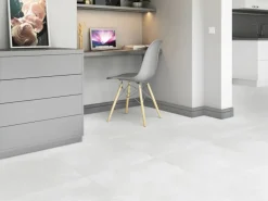 Bodenfliese Core Feinsteinzeug Weiß Glasiert Matt 60 cm x 60 cm