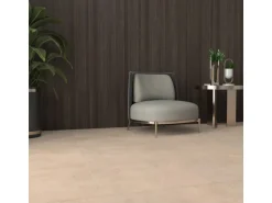 Bodenfliese Denver Feinsteinzeug Taupe Glasiert Matt Rektifiziert 60 cm x 60 cm