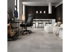 Bodenfliese Denver Feinsteinzeug Grey Glasiert Matt Rektifiziert 60 cm x 120 cm