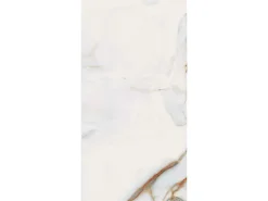 Bodenfliese Feinsteinzeug Weiß Glasiert Matt 60 cm x 120 cm