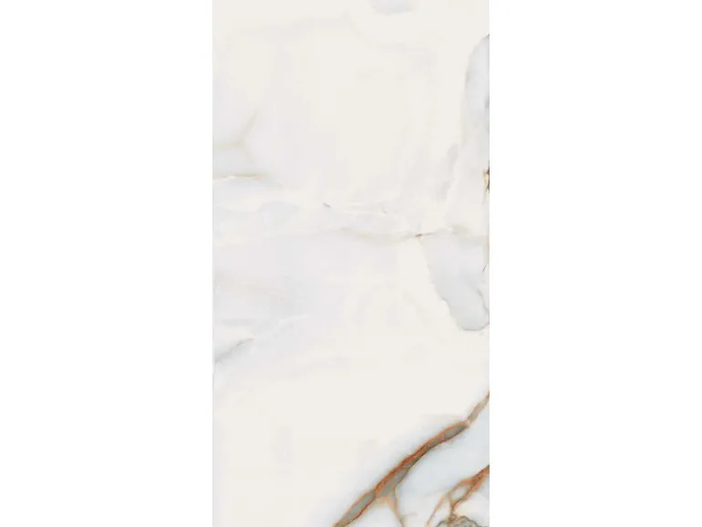 Bodenfliese Feinsteinzeug Weiß Glasiert Matt 60 cm x 120 cm