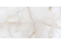 Bodenfliese Feinsteinzeug Weiß Glasiert Poliert 60 cm x 120 cm