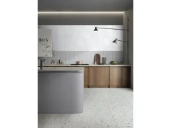 Bodenfliese Feinsteinzeug Materia Grau Matt 59,7 cm x 59,7 cm