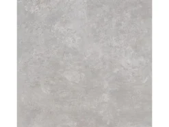 Bodenfliese Feinsteinzeug Grau Glasiert Matt 60 cm x 60 cm