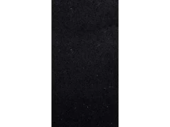 Bodenfliese Quarzkomposit Schwarz Glänzend Rektifizierung 60 cm x 30 cm