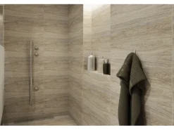 Bodenfliese Tizura Feinsteinzeug Beige Glasiert 29,7 cm x 59,8 cm