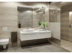 Bodenfliese Tizura Feinsteinzeug Beige Glasiert 29,7 cm x 59,8 cm