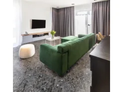 Bodenfliese Wave Feinsteinzeug Marmor Grey Glasiert Poliert 60 cm x 60 cm